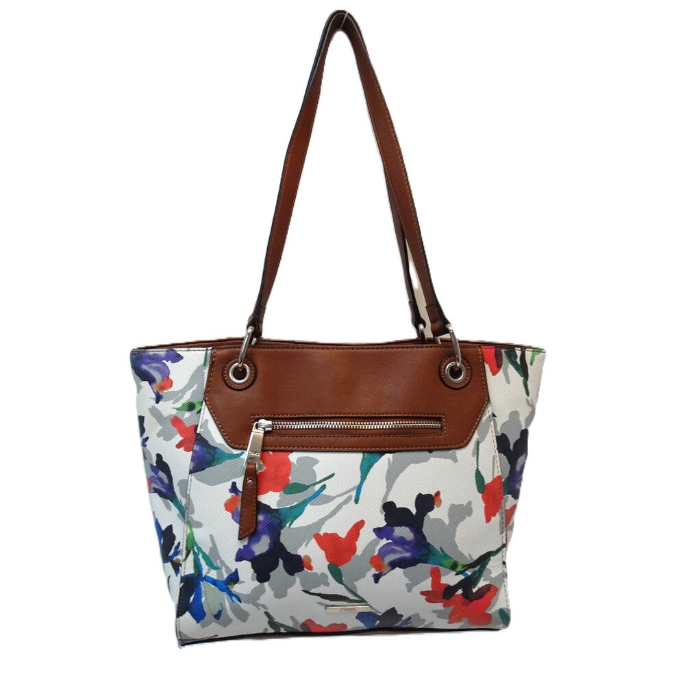 Ralph Lauren Chaps Floral Print Shoulder Bag Sachel
